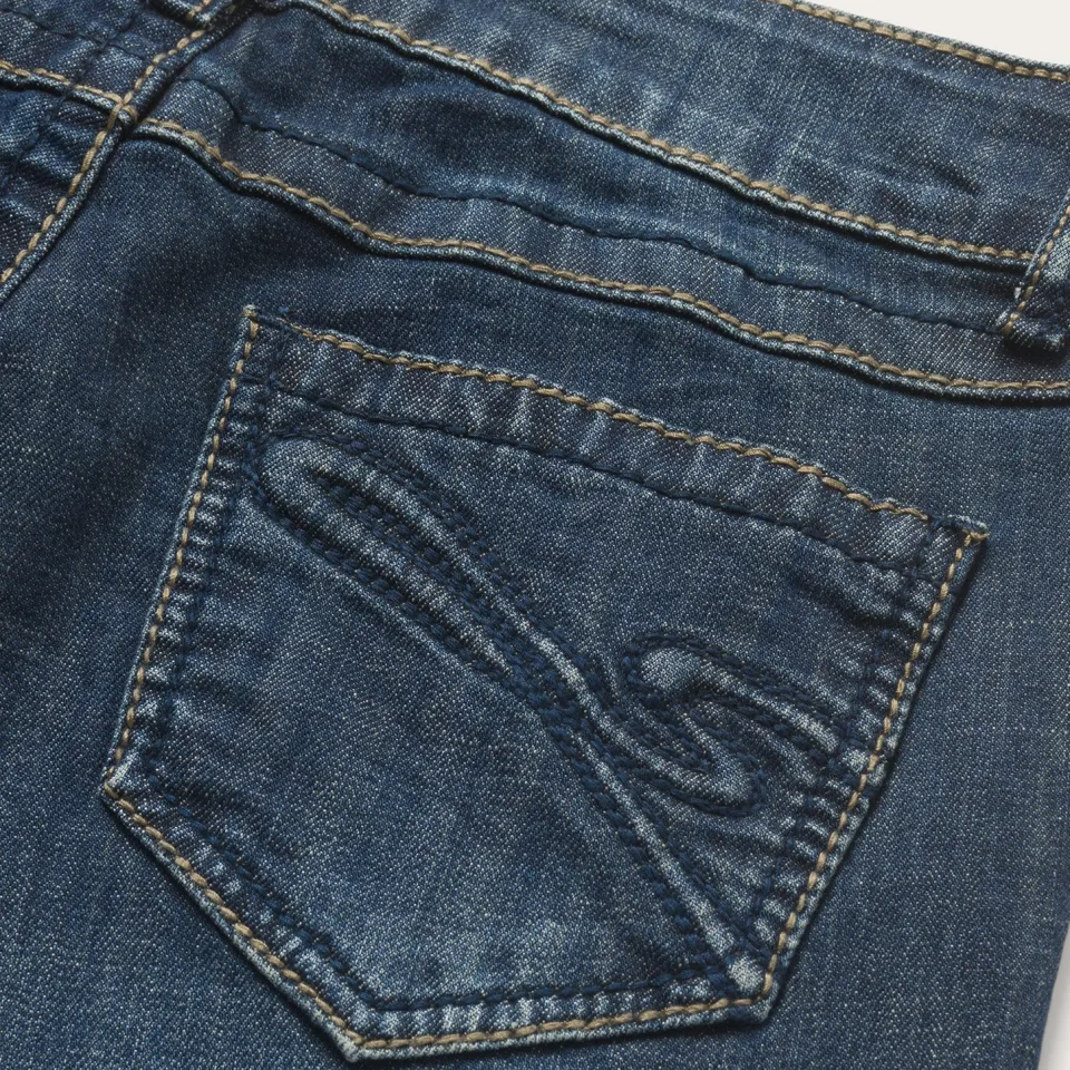 Online Stetson 818 Bootcut Jean With "S" Back Pocket Blue