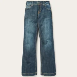 Stetson 214 City Trouser Jeans In Medium Wash Blue