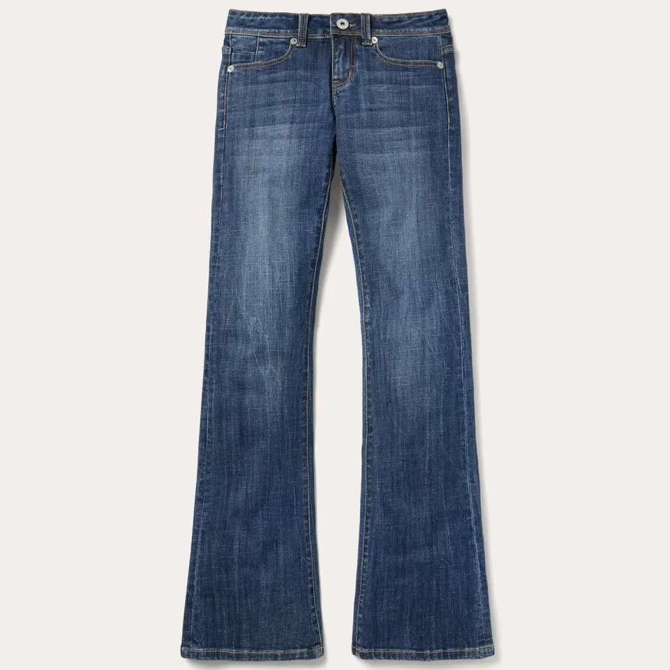 Outlet Stetson 816 Classic Bootcut Jeans Blue