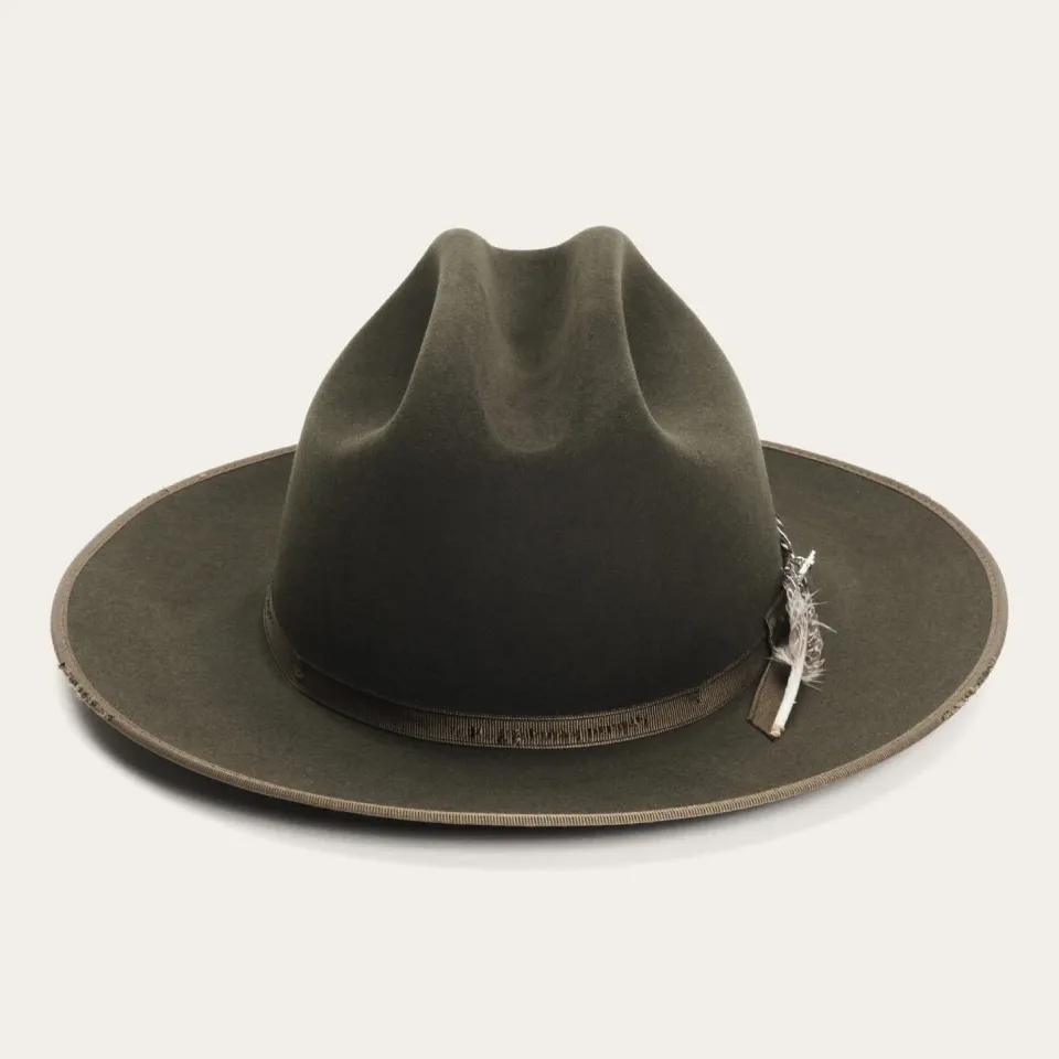Online Stetson 1865 Distressed Open Road Royal Deluxe Silverbelly