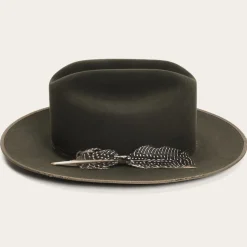Discount Stetson 1865 Distressed Open Road Royal Deluxe Silverbelly