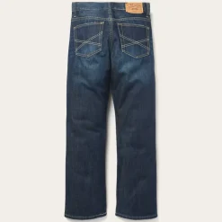 Hot Stetson 1312 Fit Destructed Jeans Blue