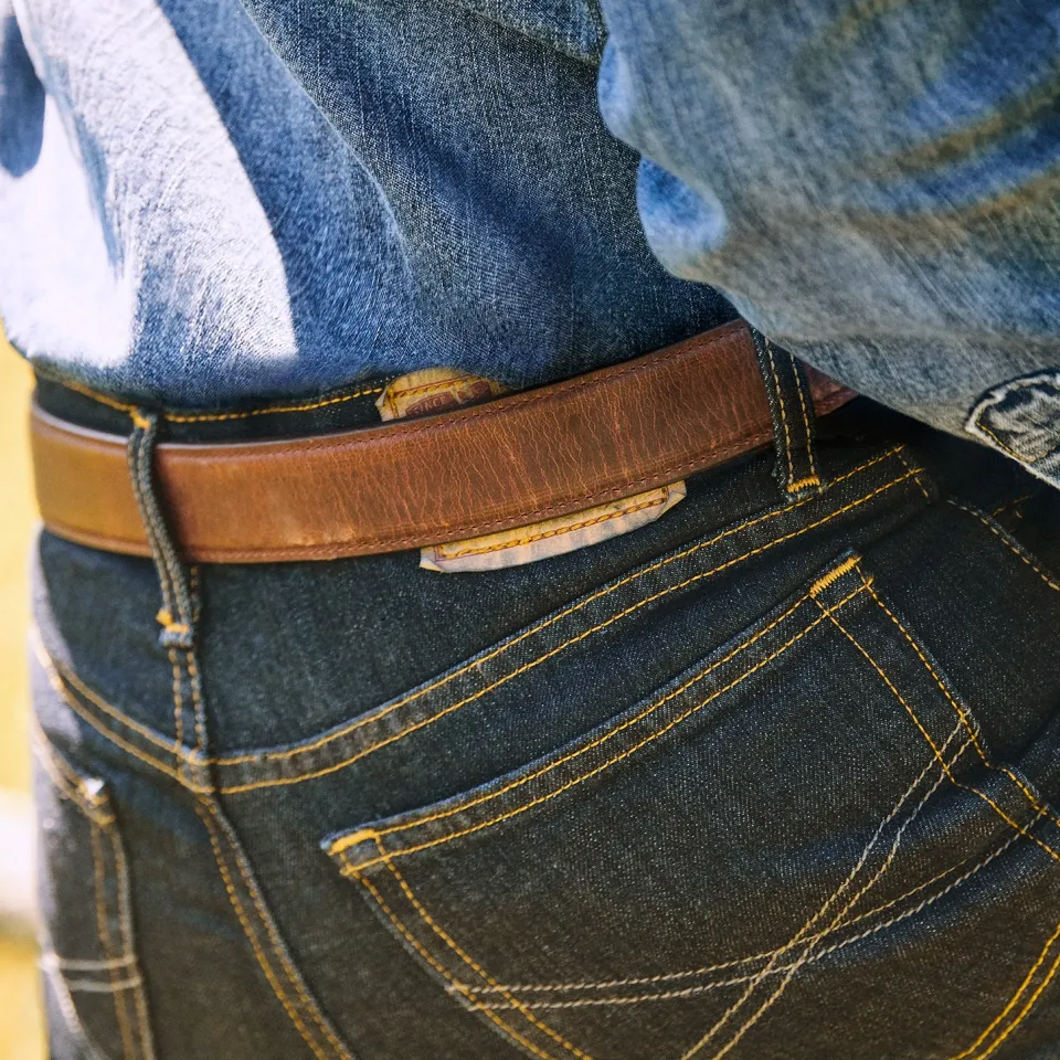 Discount Stetson 1520 Fit Standard Straight Leg Jean Blue