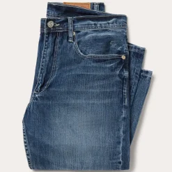 Hot Stetson 1520 Fit Standard Straight Leg Jean Blue