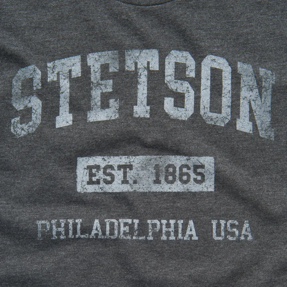 Hot Stetson 1865 Graphic Tee Grey