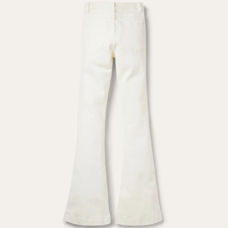 New Stetson 921 High Rise Flare Fit Jean White