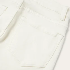 New Stetson 921 High Rise Flare Fit Jean White