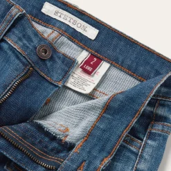 Best Stetson 921 High Rise Flare Jeans Blue