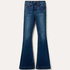 Clearance Stetson 921 High Rise Flare Jeans Blue