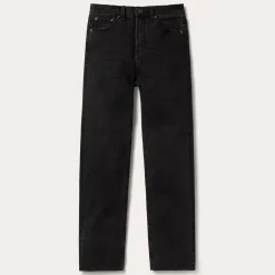 Clearance Stetson 915 High Rise Straight Fit Crop Jeans Black