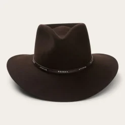 Online Stetson 16 Llano 4X Cowboy Hat Chocolate