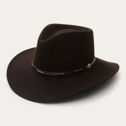 Online Stetson 16 Llano 4X Cowboy Hat Chocolate