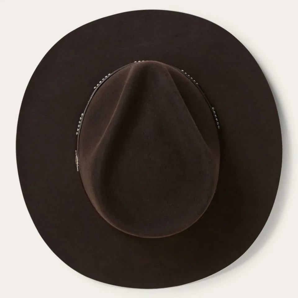 New Stetson 16 Llano 4X Cowboy Hat Chocolate