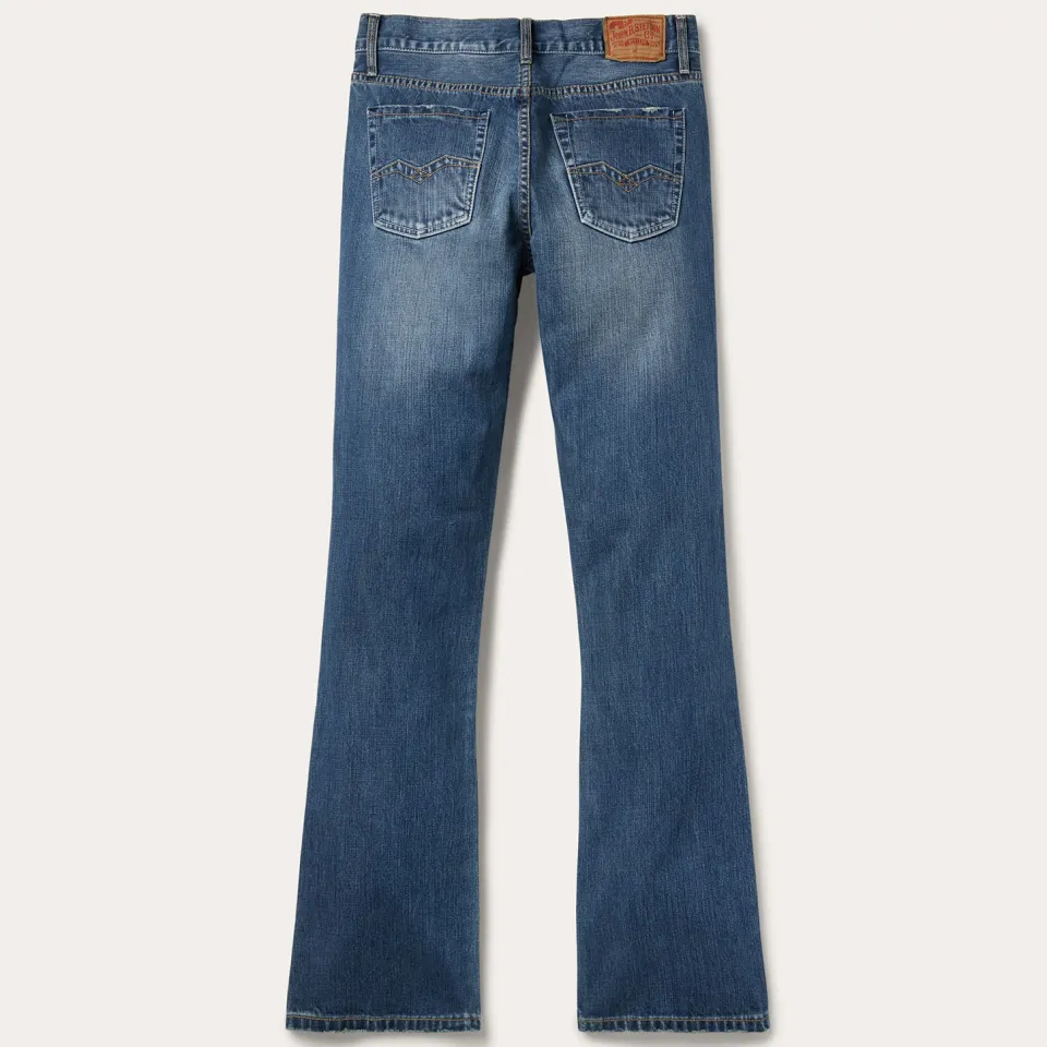 Best Stetson 1014 Rocker Fit Jean Blue