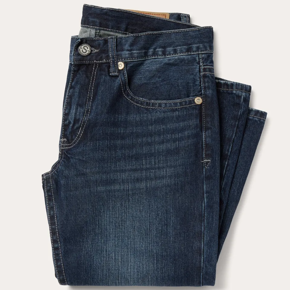 Clearance Stetson 1014 Rocker Fit Jean Blue