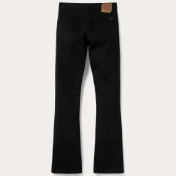 Outlet Stetson 1120 Slim Fit Standard Straight Leg Jean Black