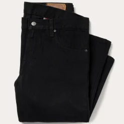 Outlet Stetson 1120 Slim Fit Standard Straight Leg Jean Black