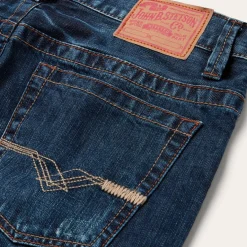 New Stetson 1520 Standard Fit Jeans Blue