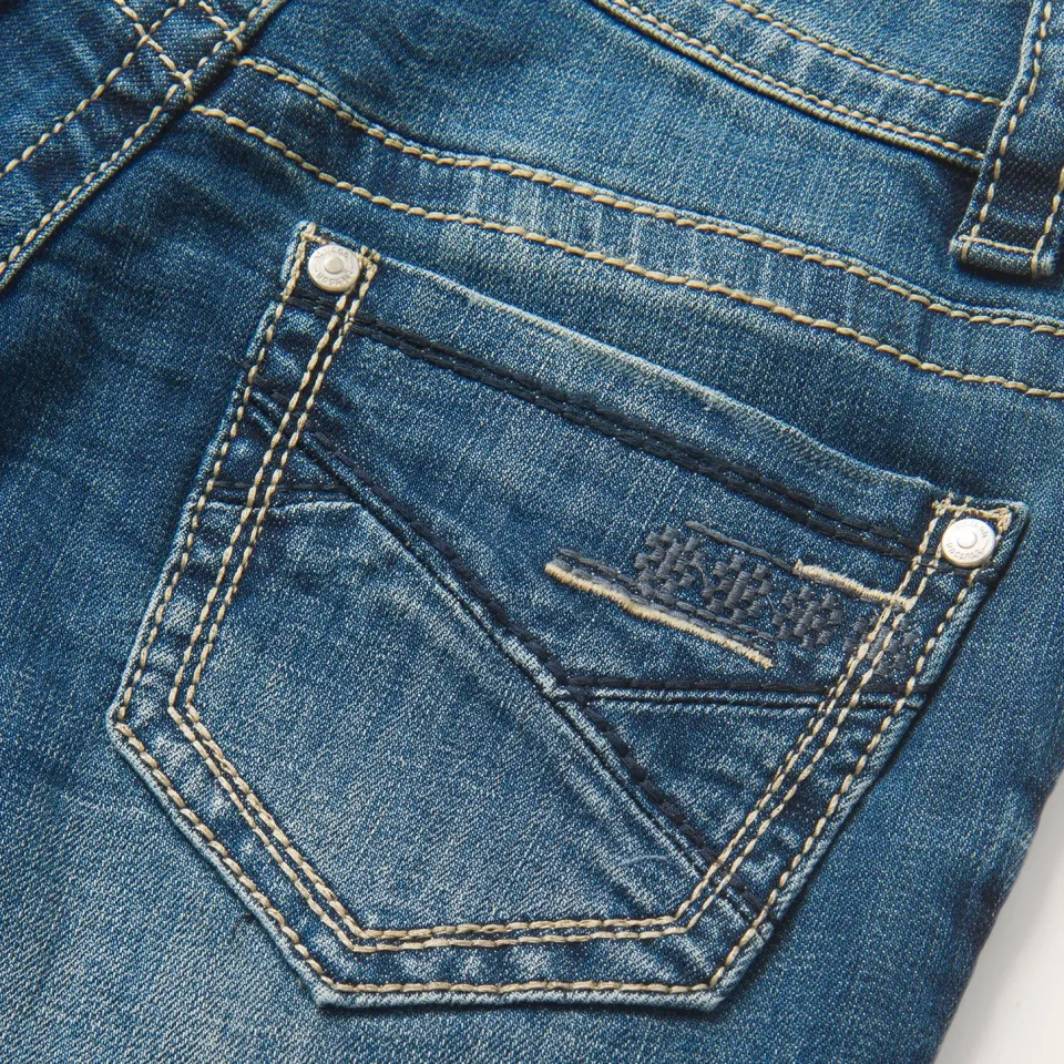 Stetson 214 Trouser Fit Jean With Deco Back Pocket Blue