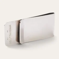 Hot Stetson American Buffalo Money Clip Sterling Silver