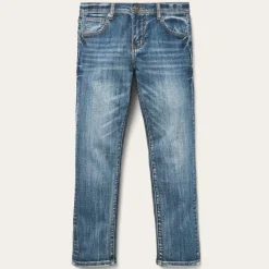 Outlet Stetson Ankle-Length Boyfriend Fit Jean Blue
