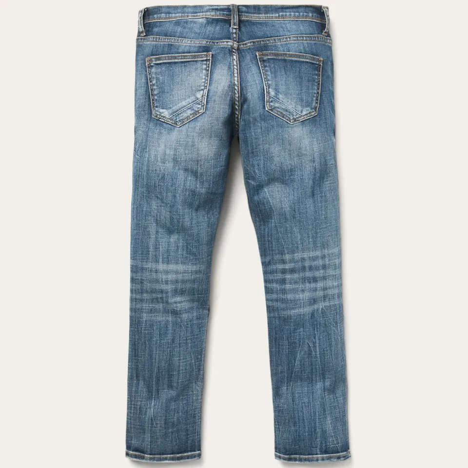 Outlet Stetson Ankle-Length Boyfriend Fit Jean Blue