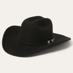 Outlet Stetson Apache 4X Cowboy Hat Black