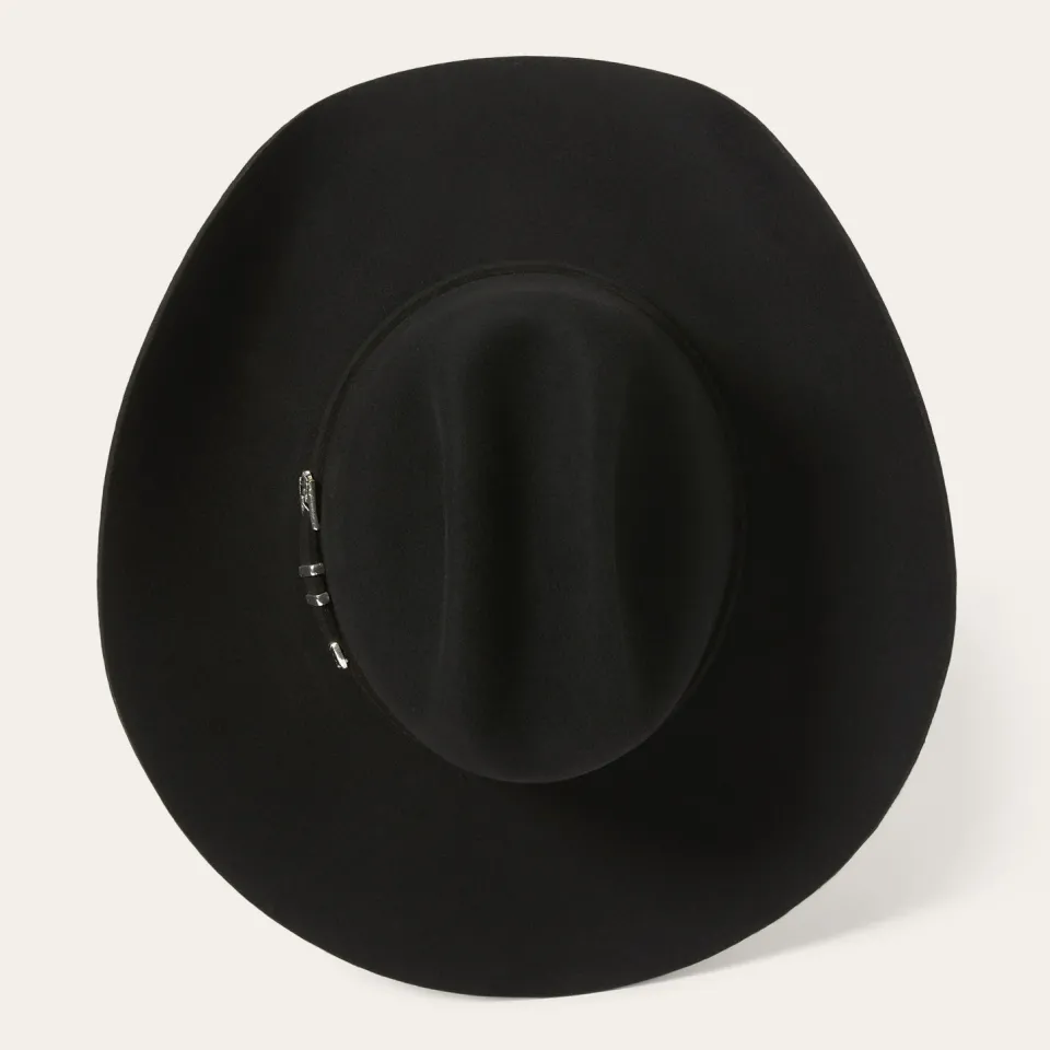 Outlet Stetson Apache 4X Cowboy Hat Black