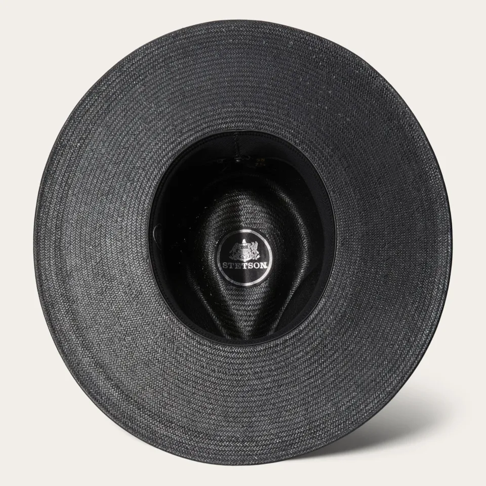 Best Stetson Atacama Straw Fedora Black