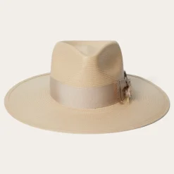 Clearance Stetson Atacama Straw Fedora Black