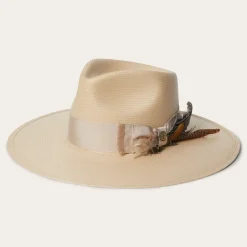 Clearance Stetson Atacama Straw Fedora Black