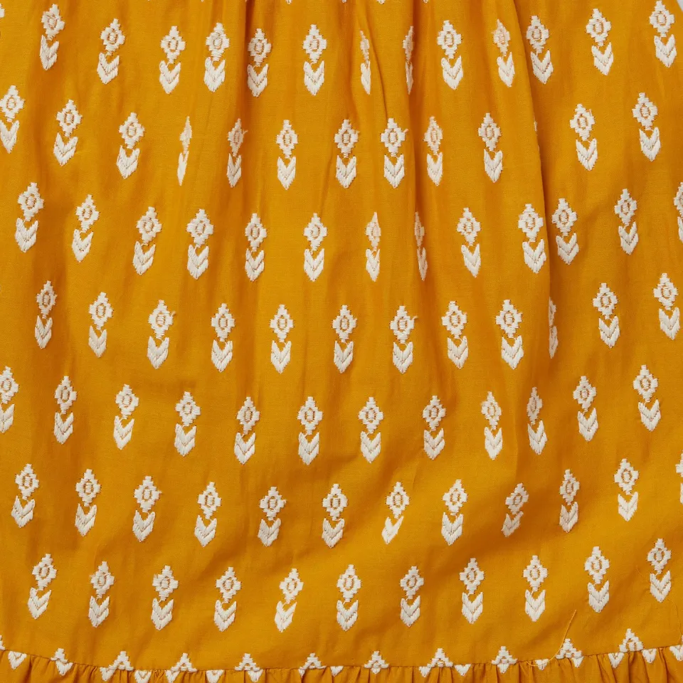 Clearance Stetson Aztec Dress Yellow