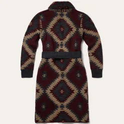 Clearance Stetson Aztec Duster Sweater Wine