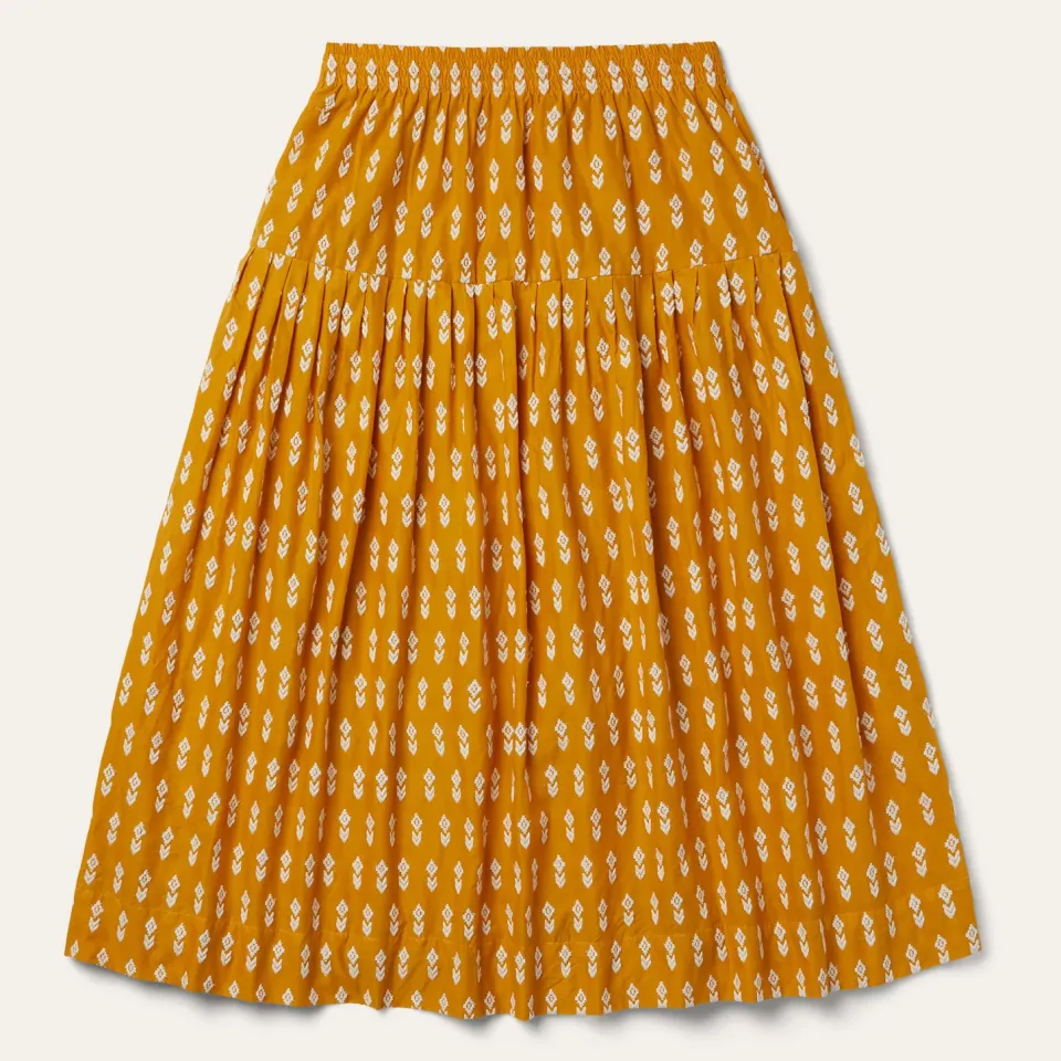 Discount Stetson Aztec Skirt Yellow