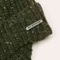 Outlet Stetson Beanie Wool Green