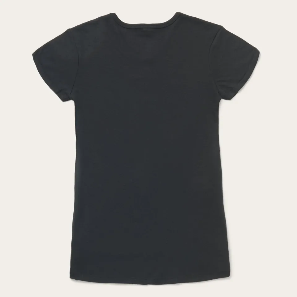 Clearance Stetson Bison Graphic Tee Black