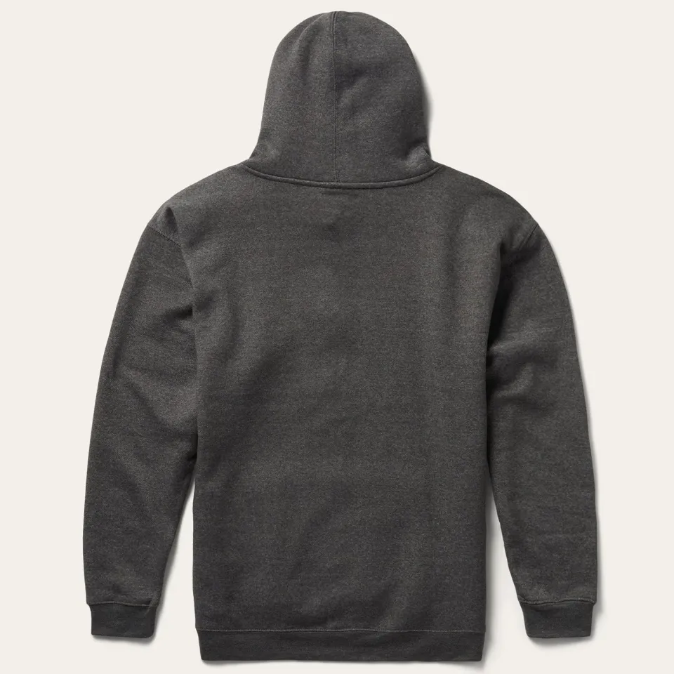 Clearance Stetson Bison Hoodie Grey