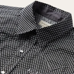 Online Stetson Diamond Shirt Black