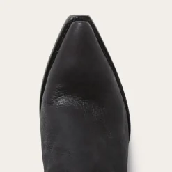 Sale Stetson Fringe Over-The-Knee Leather Boot Black