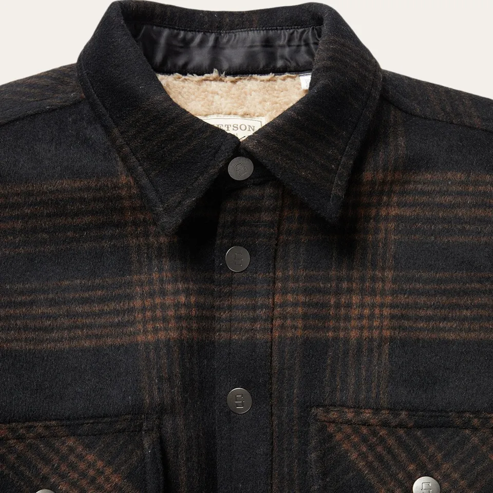 Best Stetson Black Tan Jac-Shirt Brown