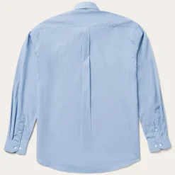 Clearance Stetson Solid One-Pocket Snap-Front Shirt Blue