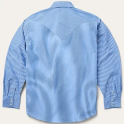 Stetson Western Stripe Shirt Blue