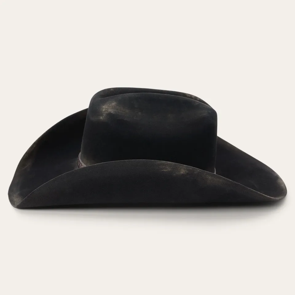 New Stetson Boss of the Plains 6X Cowboy Hat Black