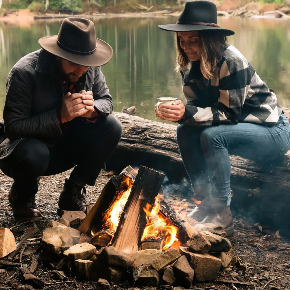 Hot Stetson Bozeman Outdoor Hat Black