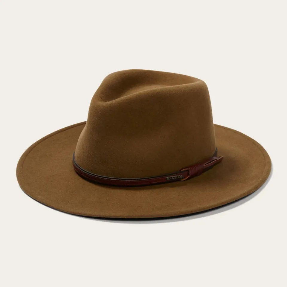 New Stetson Bozeman Outdoor Hat Light Brown