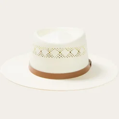 Hot Stetson Brentwood Vented Straw Outdoor Hat Natural