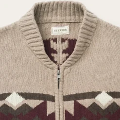Discount Stetson Gray Aztec Cardigan Brown