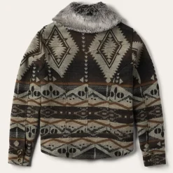 Hot Stetson Southwestern Blanket Jacket Brown