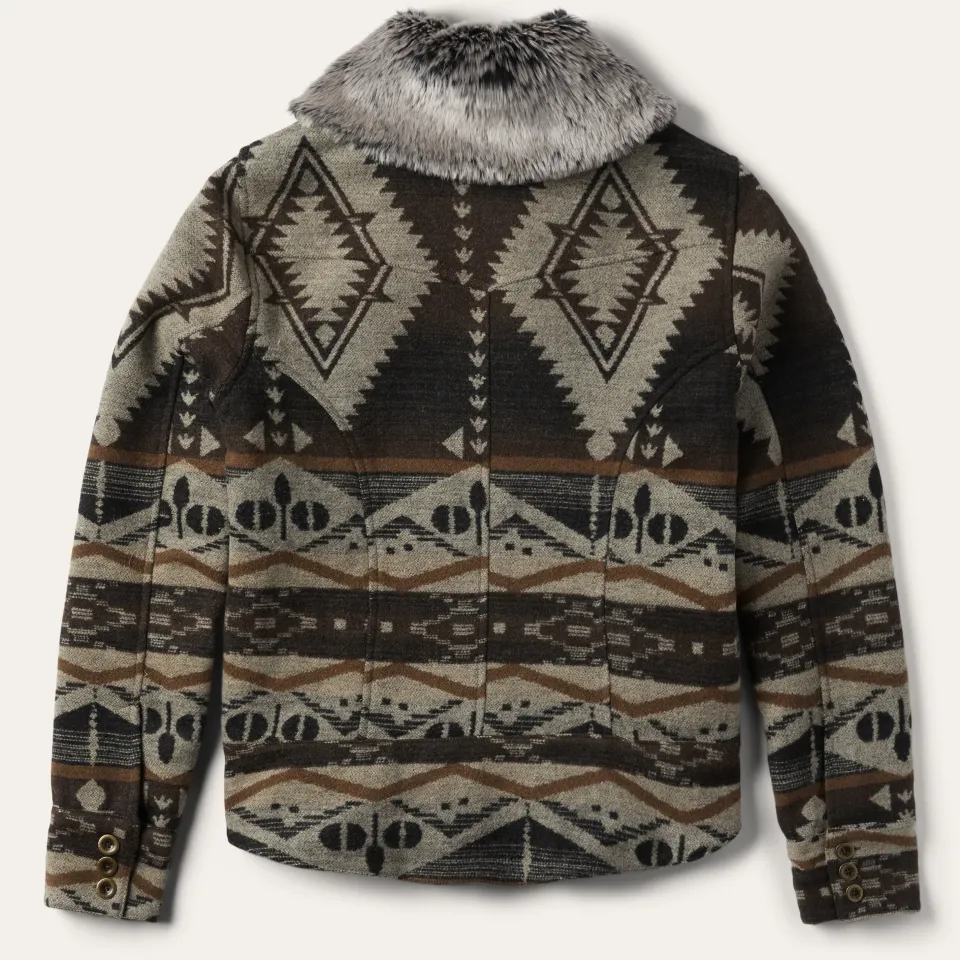 Hot Stetson Southwestern Blanket Jacket Brown