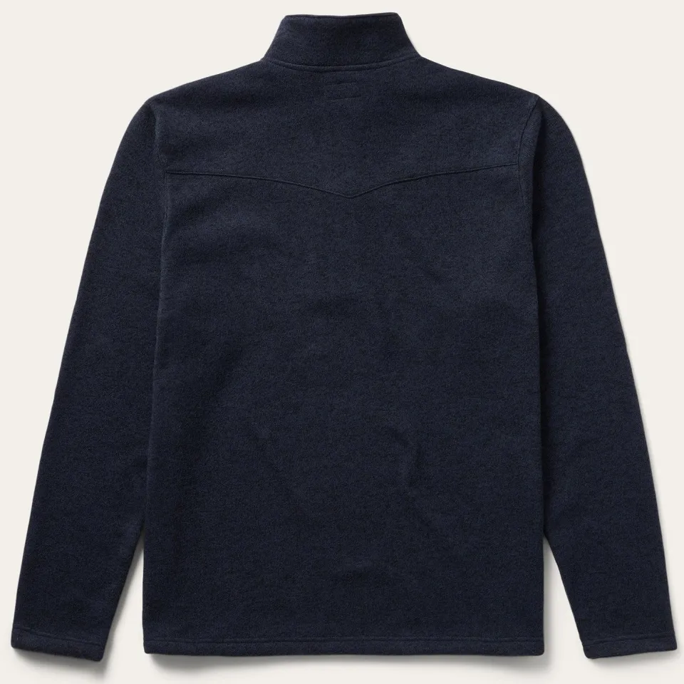 Sale Stetson Button-Front Pullover Knit Sweater Blue